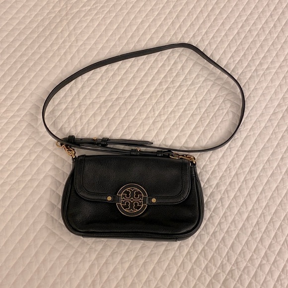 Tory Burch Handbags - Tory Burch Mini Amanda Crossbody black